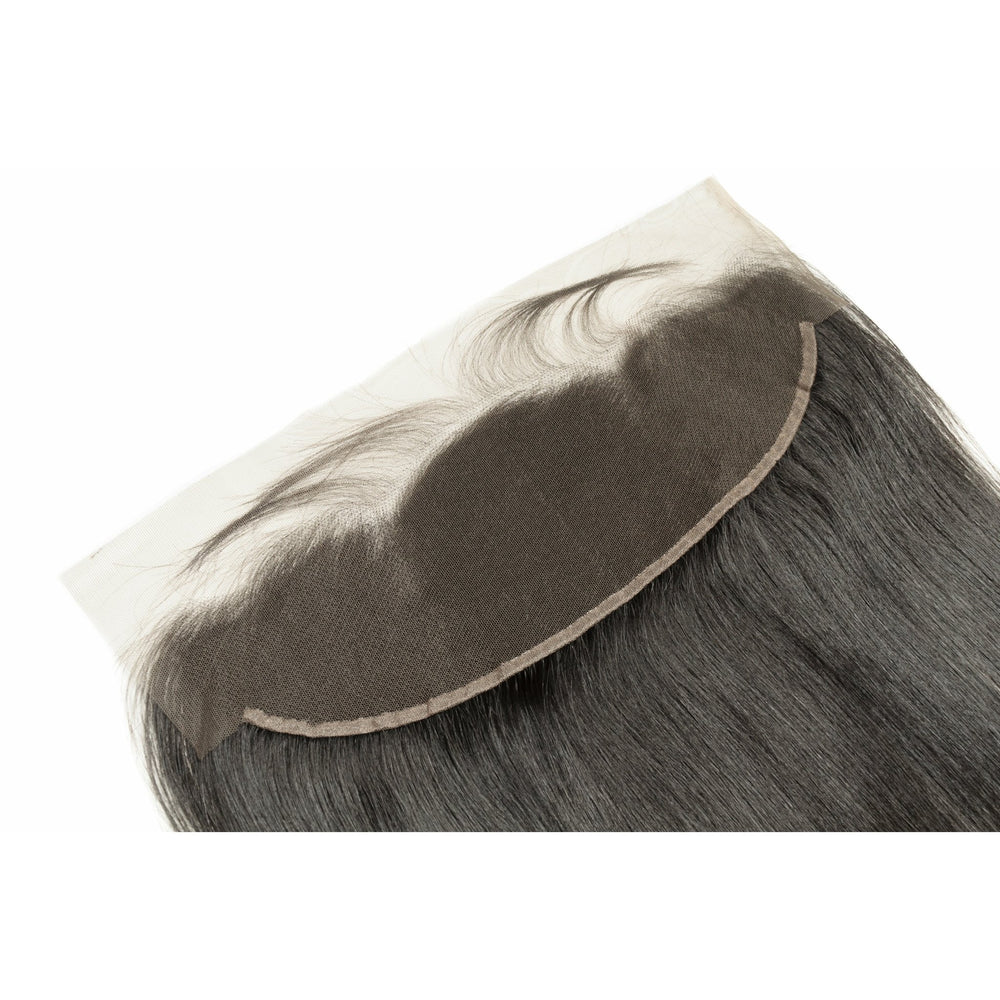 Straight Raw Glam Indian Lace Frontals - Bundles and Drops of Glam