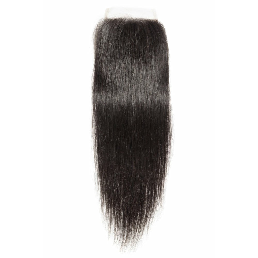 Straight Raw  Indian Lace Closures - Bundles and Drops of Glam
